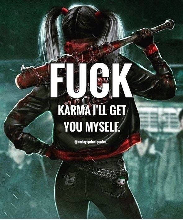 Şu fotodaki “karma” kelimesi hangi anlamda kullanılmış?