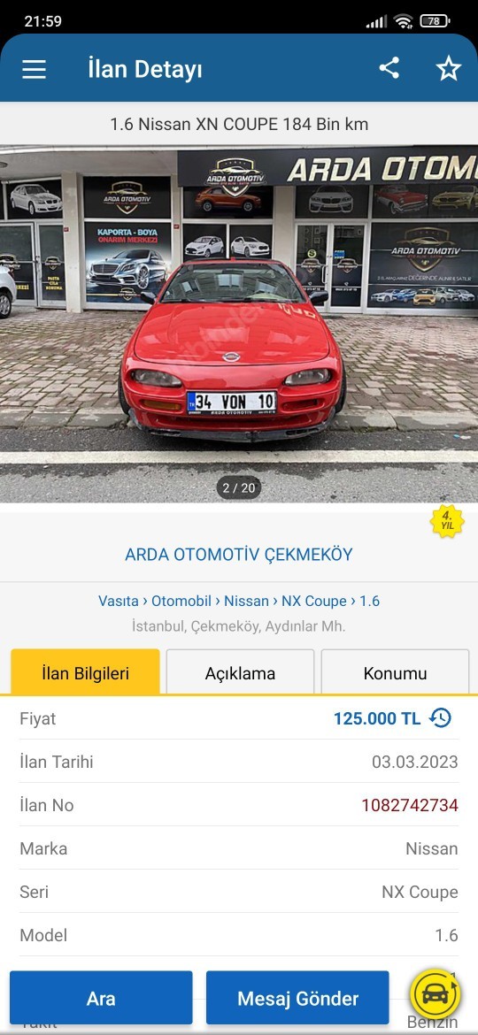 Arabadan pek anlamam bu araba alınırmı?