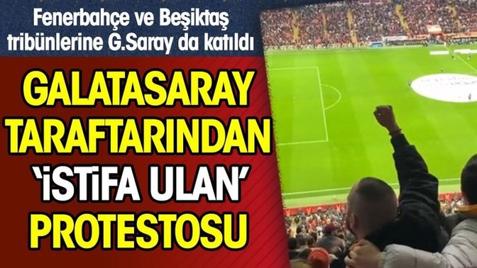 Galatasaray tribünlerinde “istifa ulan” sesleri. Sizce artık hükümetin istifa etmesi gerekiyor mu?