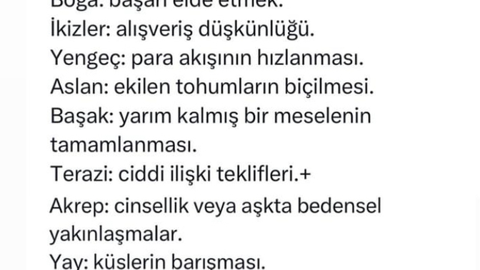 Bu hafta burçların gündemi nedir?