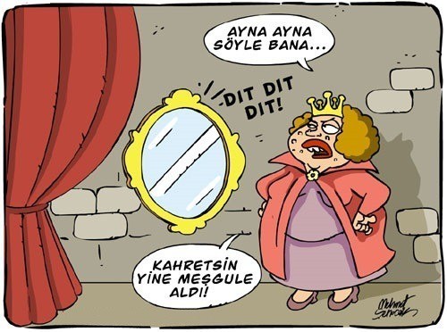 Aynanın dili olsa sana ne söyler?