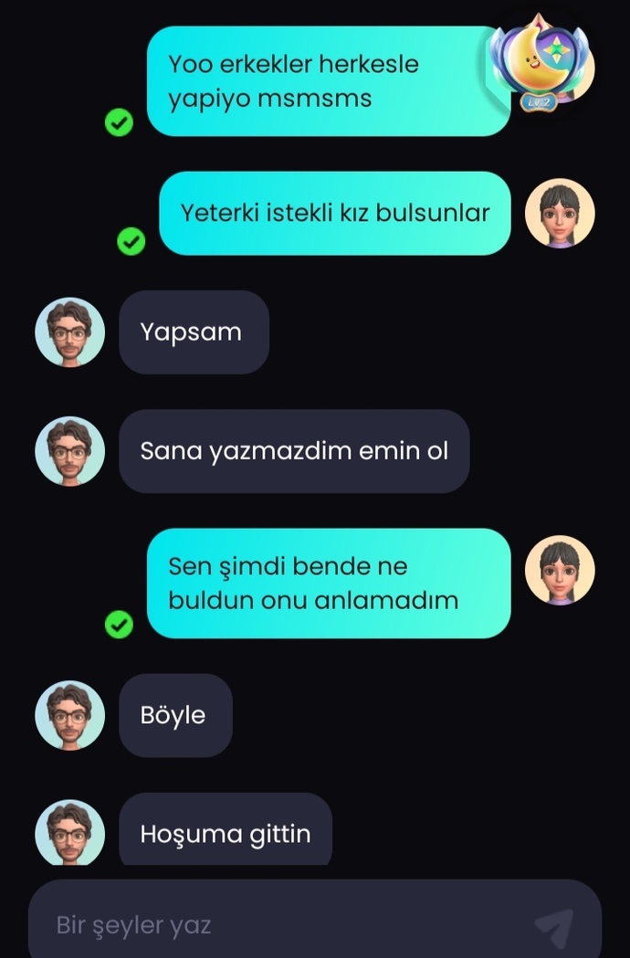 Sizce amacı cinsellik mi?