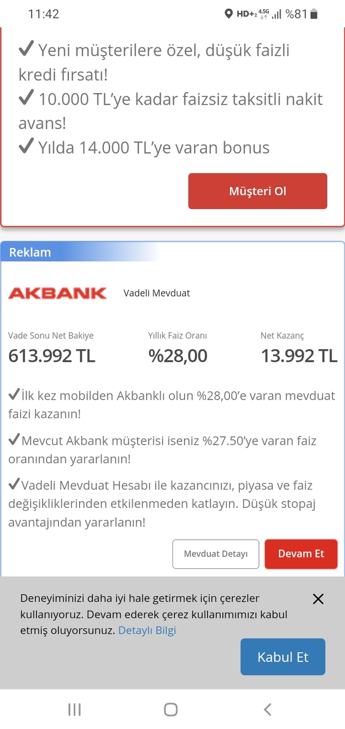 Şartsız, koşulsuz en iyi faiz oranı veren banka hangisi?