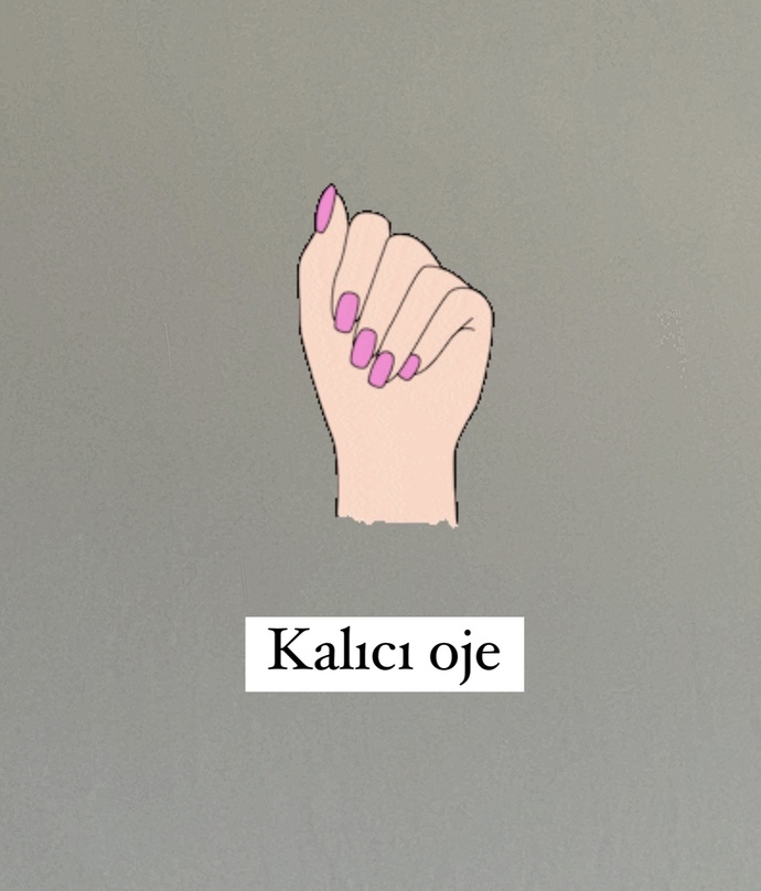 Kalıcı oje yaptırıyor musunuz?