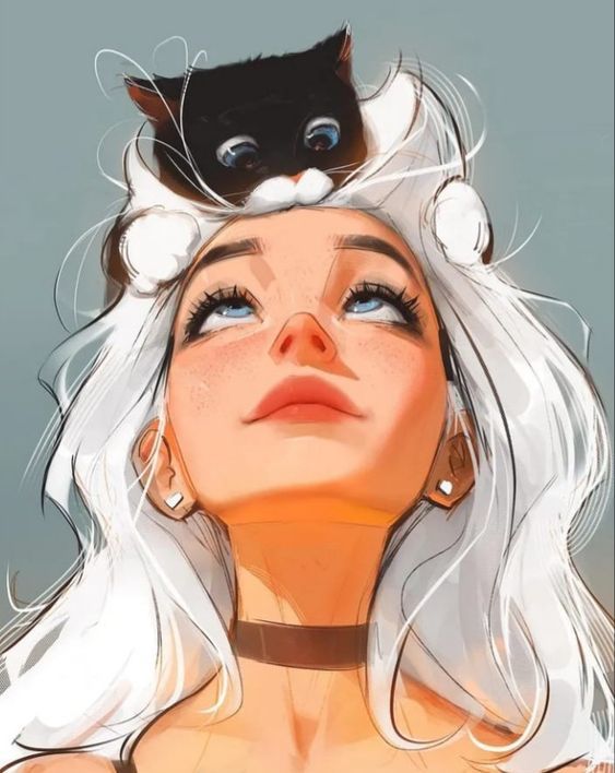She likes kitten