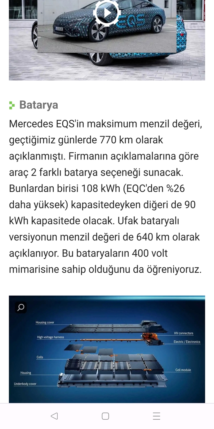 Tam dolu batarya ile en uzun yol kateden marka/model araç hangisi?