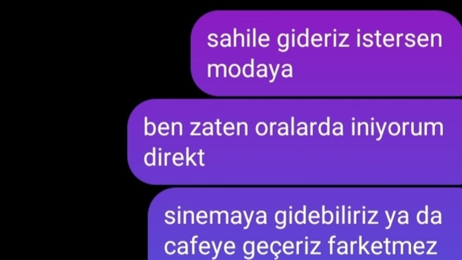 Bana neden birden böyle davrandı?