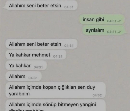 Ayrılırken çirkinleşiyor musunuz?