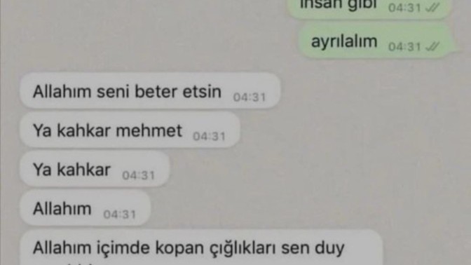 Ayrılırken çirkinleşiyor musunuz?