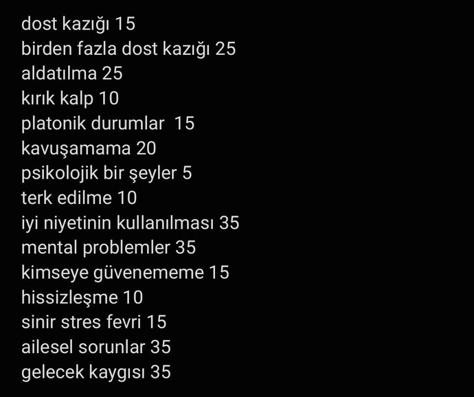 Sen kaç puan yaptın?