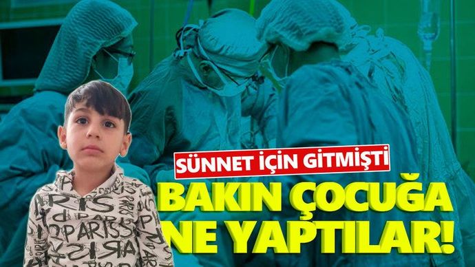 Diyarbakırda Ergani Devlet Hastanesine sünnet için götürülen çocuğa bademcik ameliyatı yapıldı, sizin çocuğunuz olsa ne yapardınız?