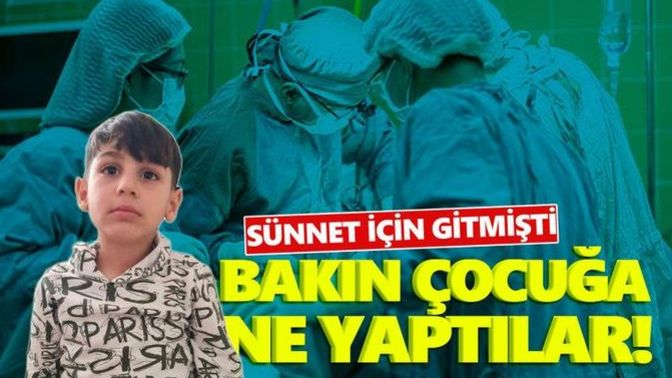 Diyarbakır'da Ergani Devlet Hastanesine sünnet için götürülen çocuğa bademcik ameliyatı yapıldı, sizin çocuğunuz olsa ne yapardınız?