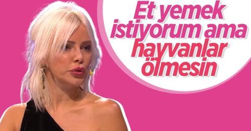 Ömür Gedik: Herkes et yesin ama hayvanlar ölmesin dedi. Sizce böyle bir şey nasıl mümkün olabilir?