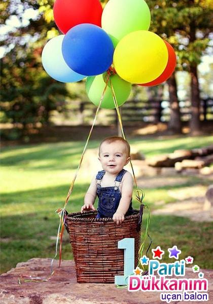 Dün gece uçan balon aldık. Sabah baktım uçmuyordu neden?