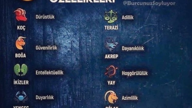 Burcuna göre mükemmel özelliğin ne?