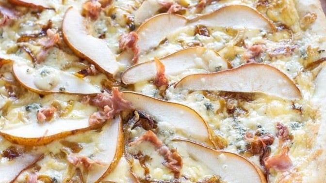 Meyveli pizza olur mu?