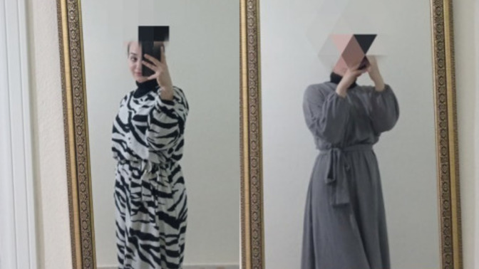 Kuzenimin nişanı için 2 elbise seçtim. Hangisi daha güzel?