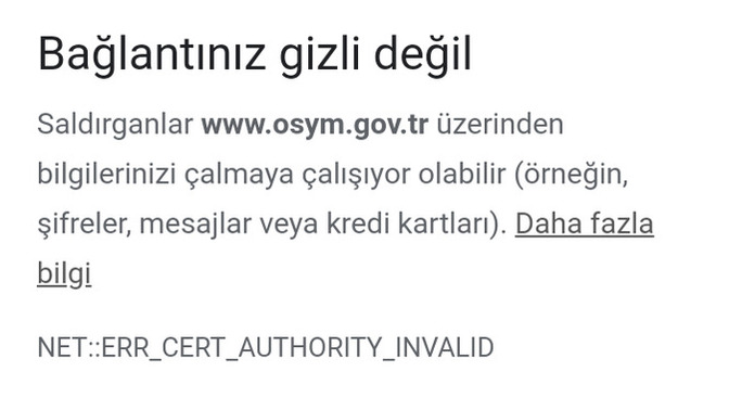 Bazı sitelere giremiyorum. Bunu nasıl düzeltebilirim?