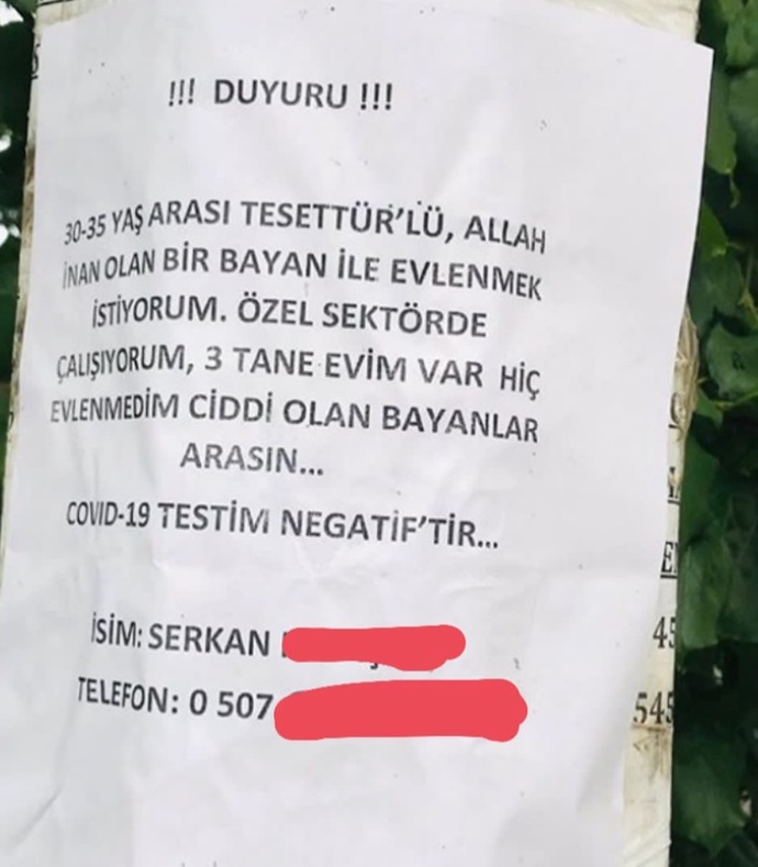 Her yere ilan yapıştırsam aradığım gibi uzun boylu, narin bir yar bulabilir miyim sence?