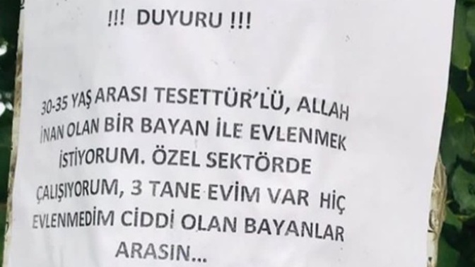 Her yere ilan yapıştırsam aradığım gibi uzun boylu, narin bir yar bulabilir miyim sence?