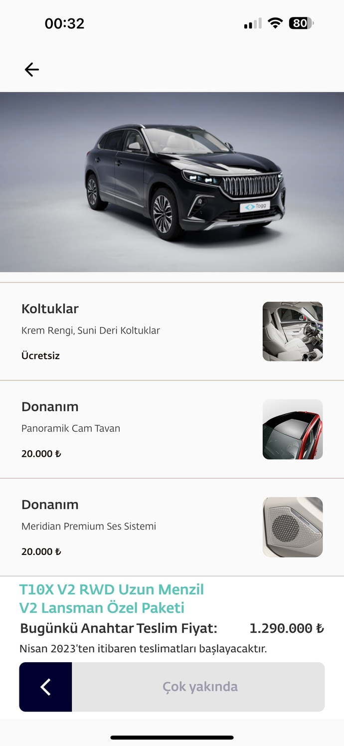 Togg siparişi vermeyi düşünüyorum, sizce alayım mı yoksa Cupra mı alayım?