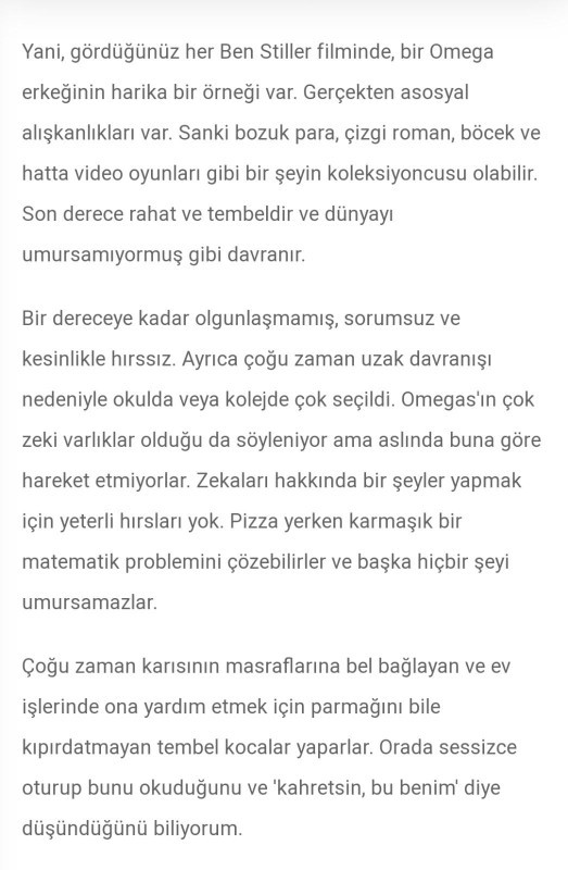 Erkek tipleri var, sen hangi erkeksin?
