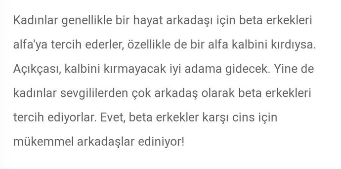 Erkek tipleri var, sen hangi erkeksin?