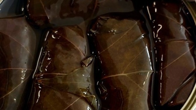 Konserve sarma yediniz mi?