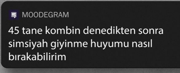 Bu şey değil mi yaa aynı benn 😂