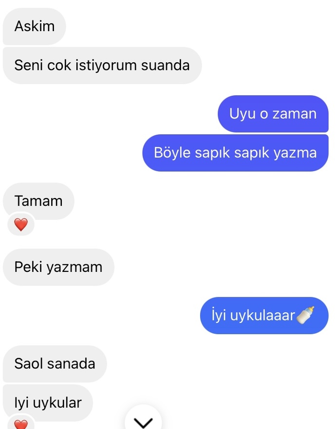 2. yazdığı şey çok kırıcı değil mi?