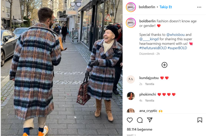 Bir markanın “Modanın yaşı ve cinsiyeti yoktur.” notuyla paylaştığı fotoğraf viral oldu. Siz de bu bakış açısına katılıyor musunuz?