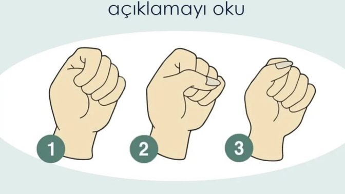 Yumruk yapma şeklin senin hakkında ne diyor👊🏼?