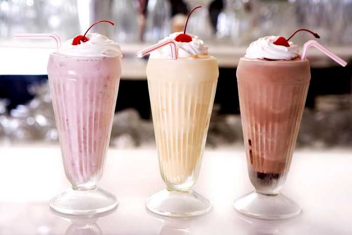 Milkshake neyli içersiniz?