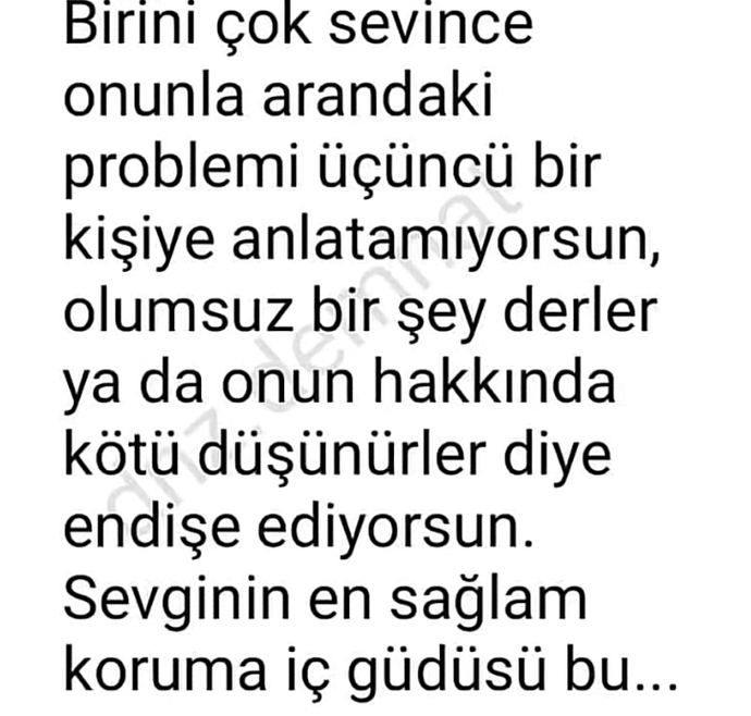 Güzel sevenlerden misiniz?