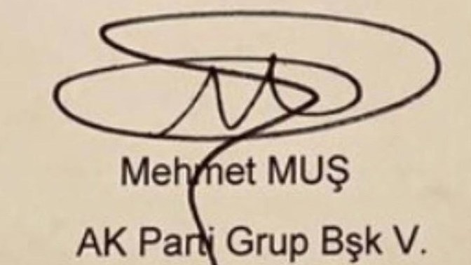 Ticaret Bakanı Mehmet Muş'un imzası beğenilmedi. Siz imzanızı beğeniyor musunuz?