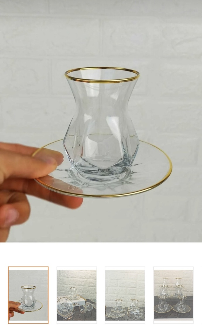 Bu çay takımı çok mu sade?