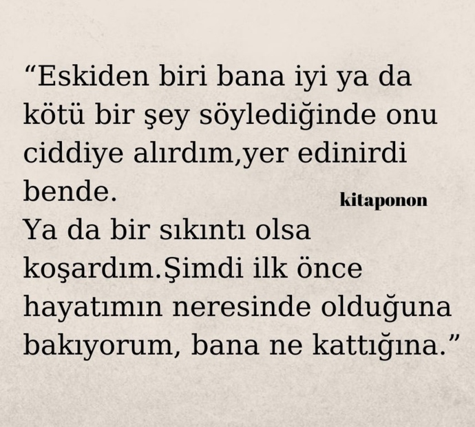 Zaman, sizde neleri değiştirdi?
