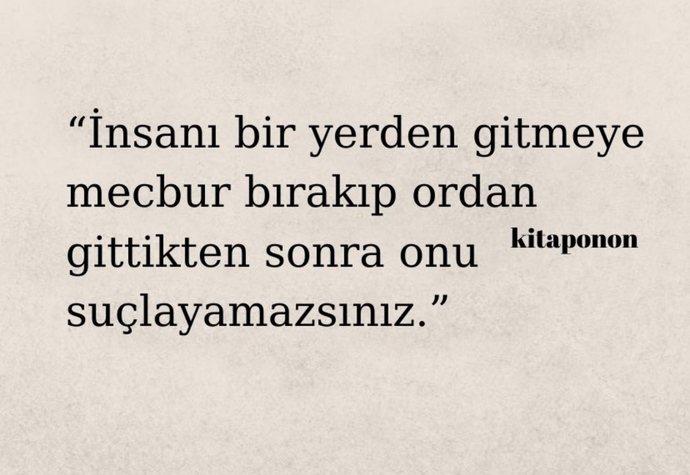 Siz giden mı oldunuz, gitmek zorunda kalan mı?