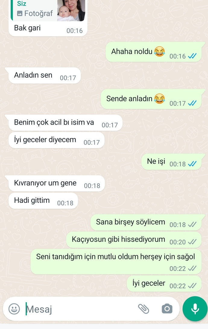 Bu adam beni istemiyor mu?