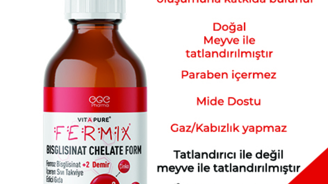 Fermix demir ilacı nedir? Fermix demir şurubu nasıl kullanılır?