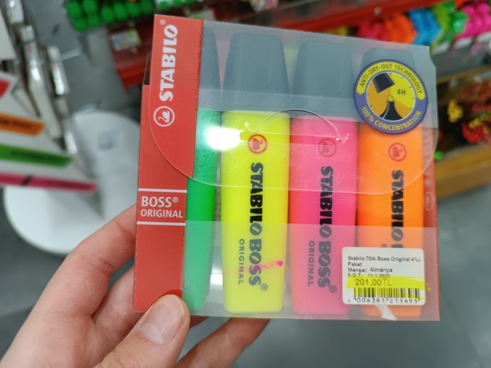 4lü Stabilo 200 TL! Bu fiyat şaka mı?