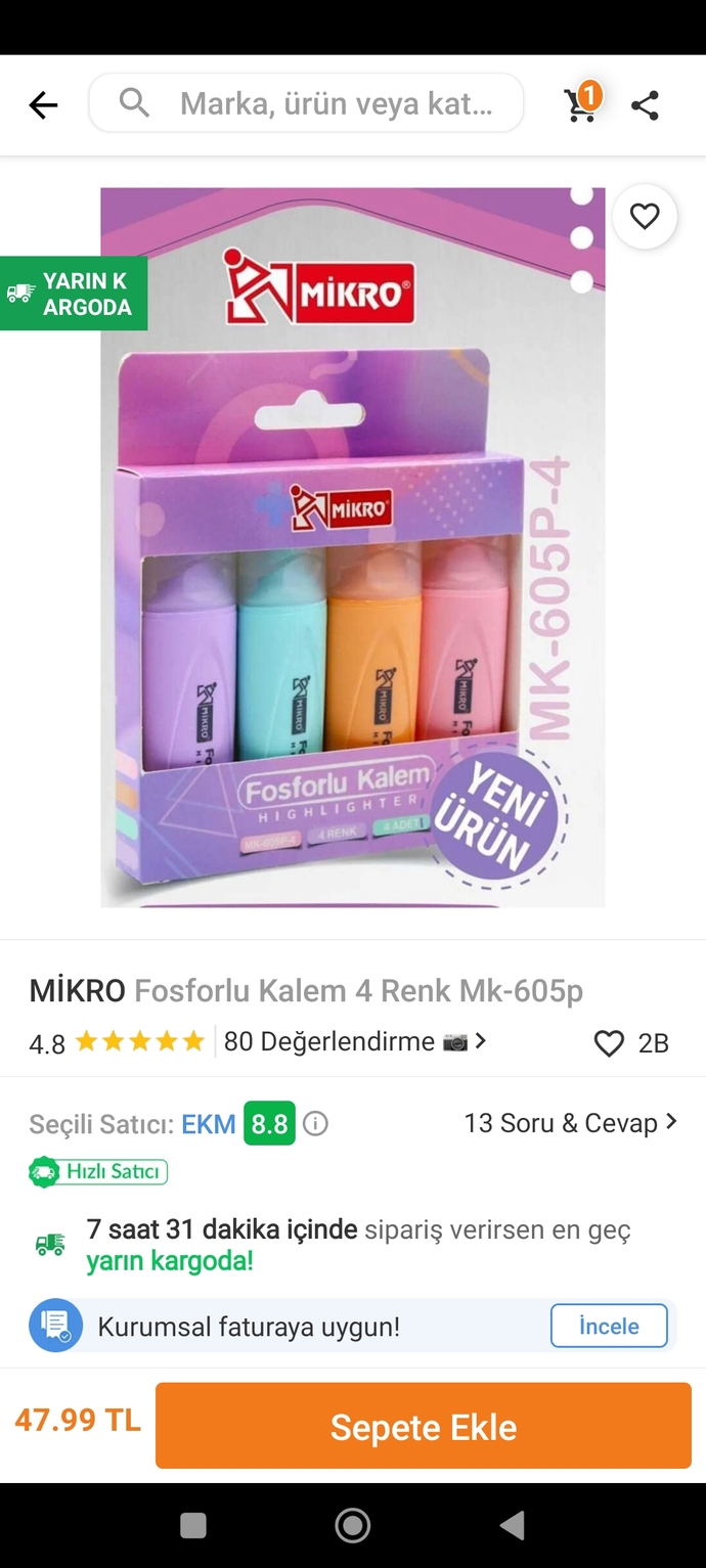 4'lü Stabilo 200 TL! Bu fiyat şaka mı?
