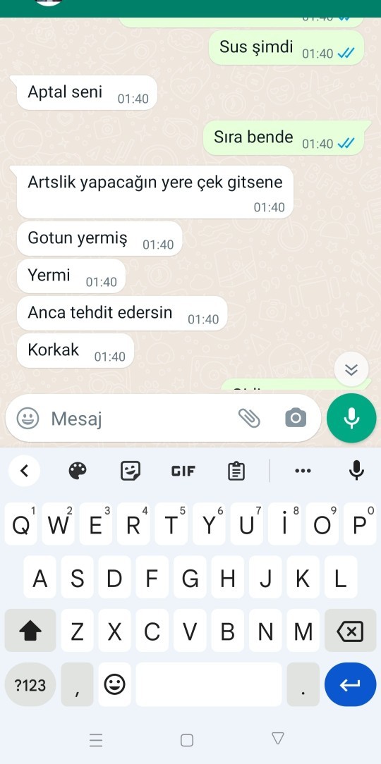 Sevgilim bana hakaret etti ne yapıcam?