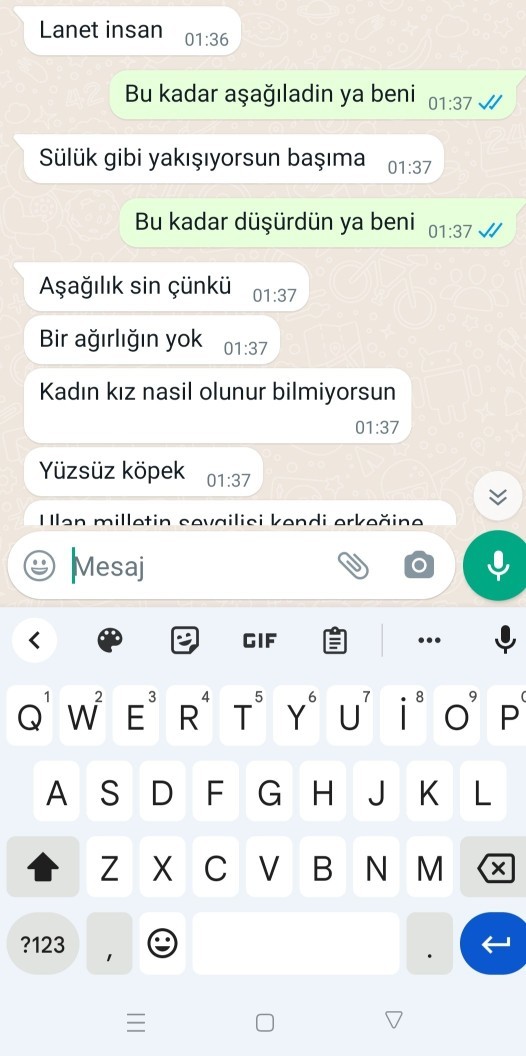 Sevgilim bana hakaret etti ne yapıcam?