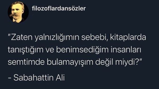 Yalnızlığının sebebi ne?