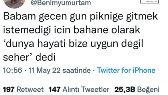 Bahaneler uydurur musunuz? En son uydurduğunuz bahane neydi?