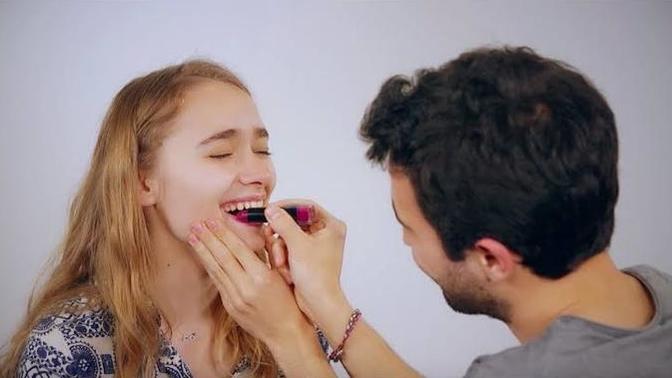 Sevgilisine makyaj yapan erkek bir sıfır önde midir?