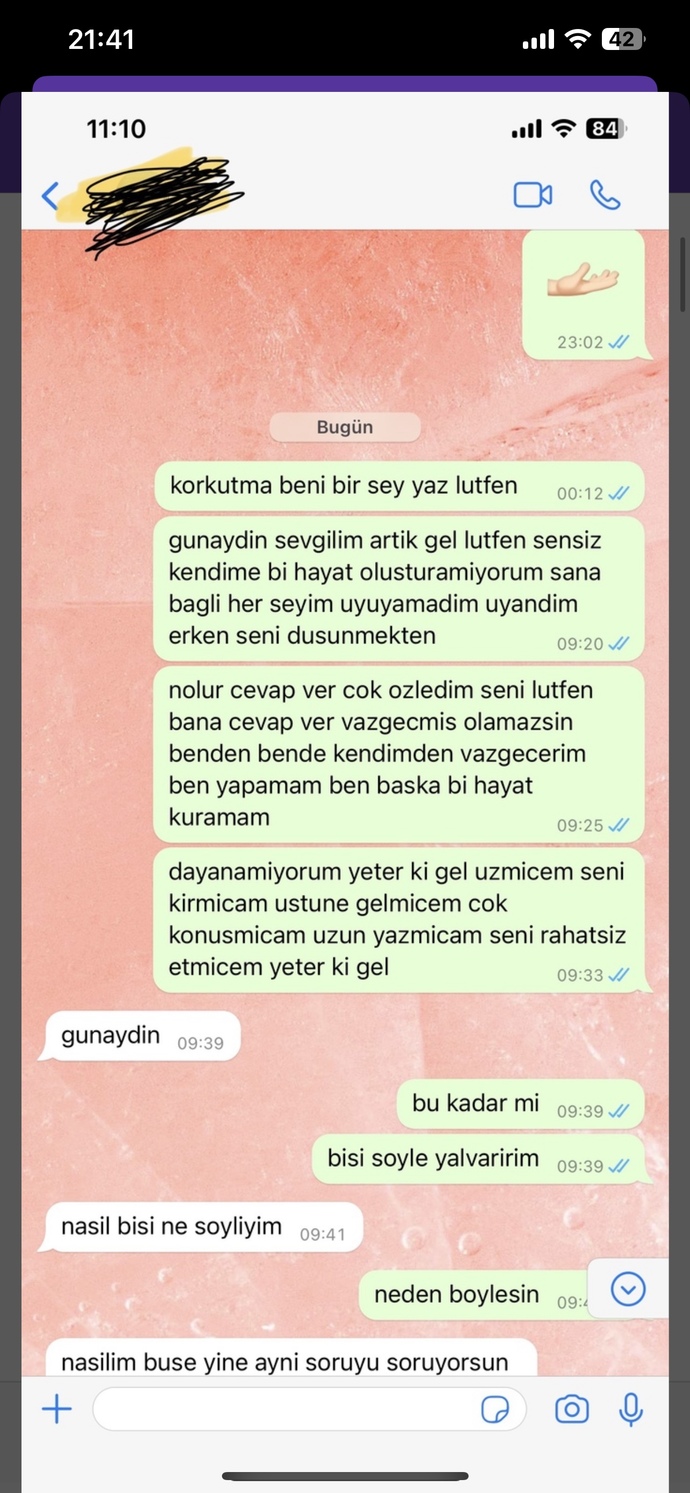 Hepinizin yorumuna ihtiyacım var lütfen vaktinizi ayırıp okur musunuz?
