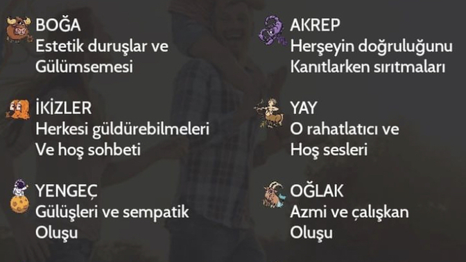 Burçlar hakkındaki en tatlı şeyler nelerdir?