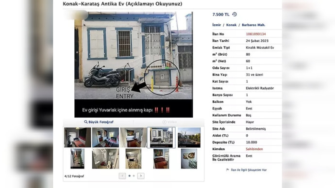 Mağaramsı daire için 7500 TL kira istendi! İnsan aklıyla dalga mı geçiyorlar sizce?
